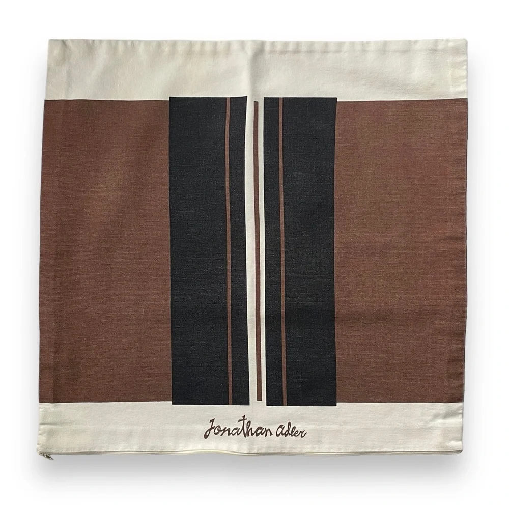 RARE - Jonathan Adler (“Euro Size”) Pillow Cover